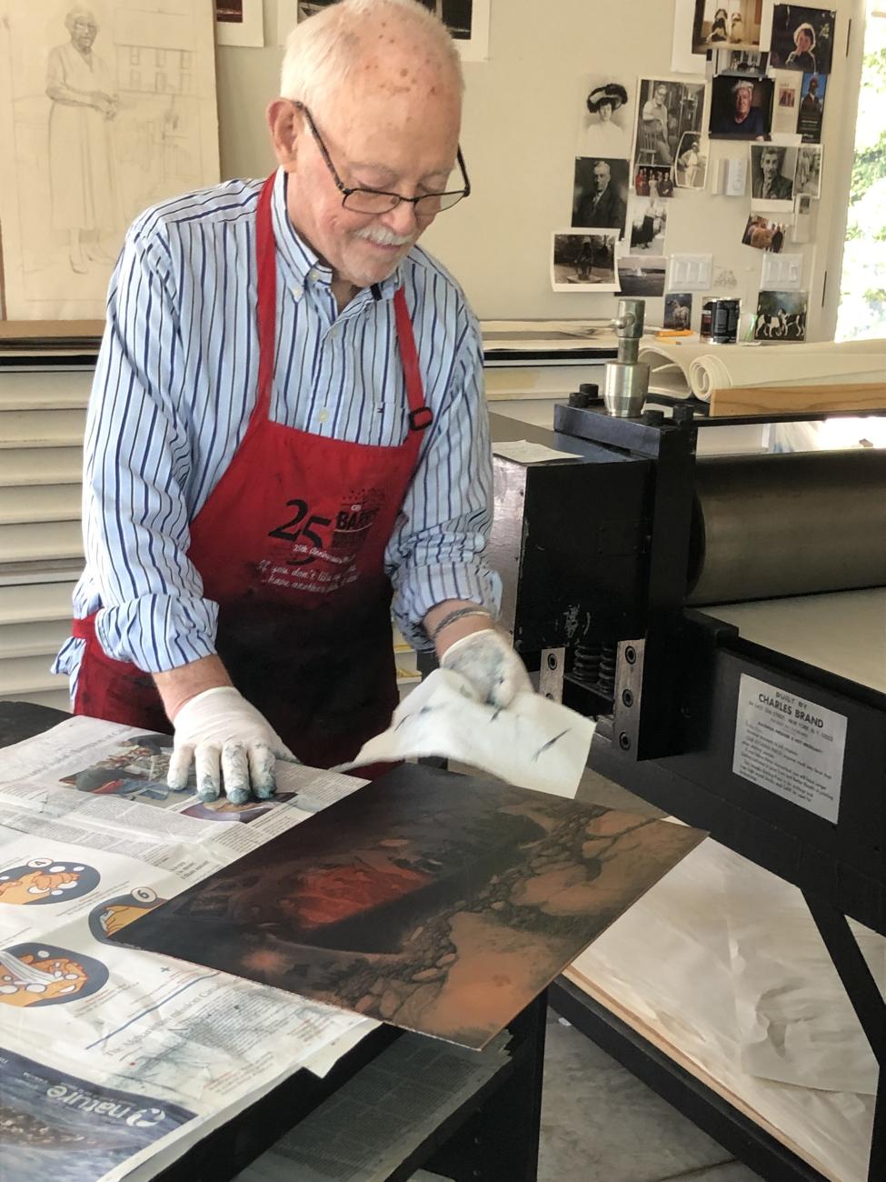 Inside David Blackwood's Studio | Foyer